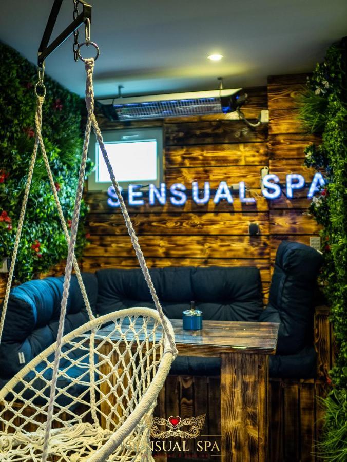 Sensual Spa- Love Room Jacuzzi Hammam Terrasse 낭시 외부 사진