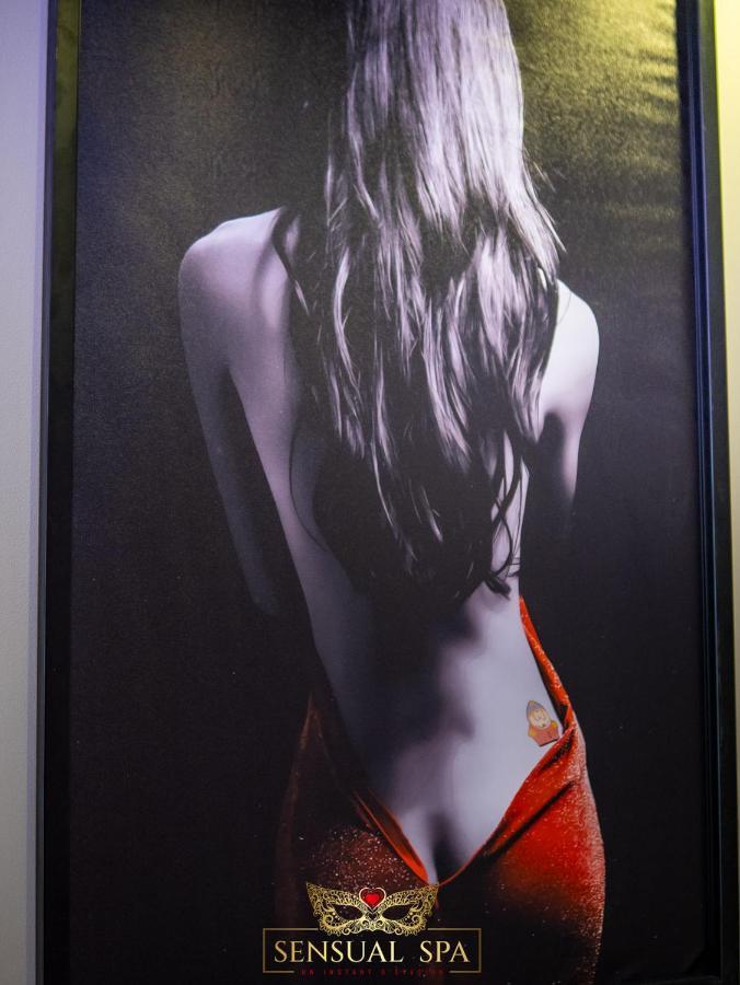 Sensual Spa- Love Room Jacuzzi Hammam Terrasse 낭시 외부 사진