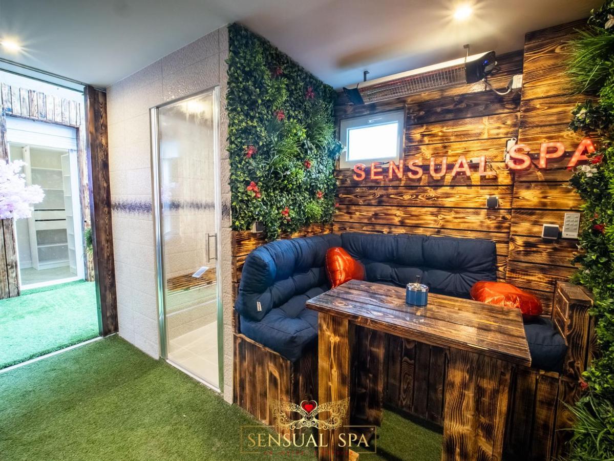 Sensual Spa- Love Room Jacuzzi Hammam Terrasse 낭시 외부 사진