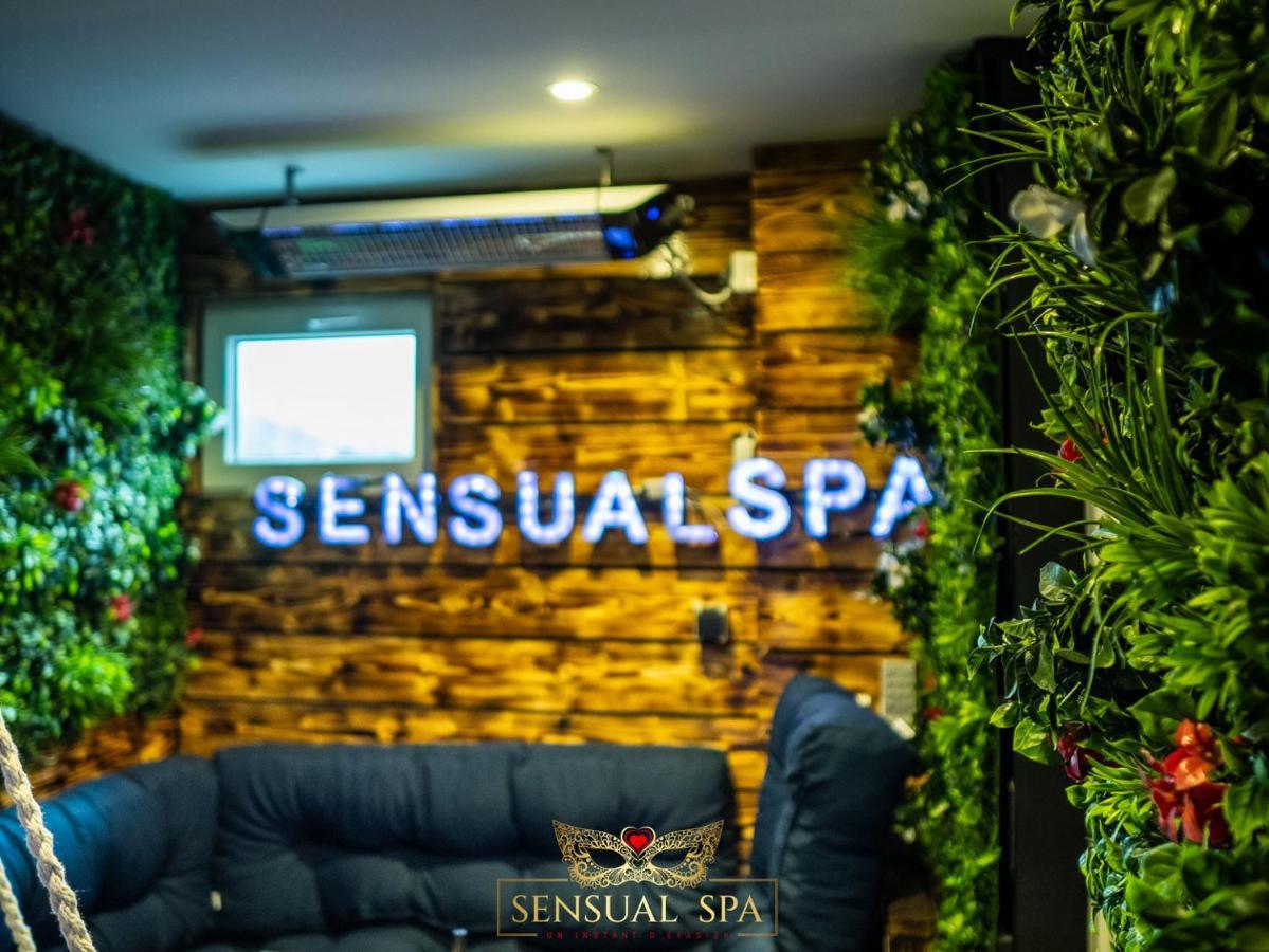 Sensual Spa- Love Room Jacuzzi Hammam Terrasse 낭시 외부 사진